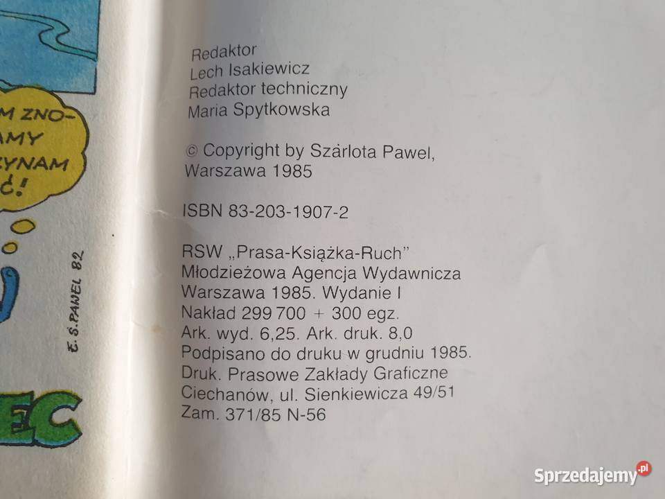 Porwanie Księżniczki Szarlota Pawel Kleks wyd I Gdynia