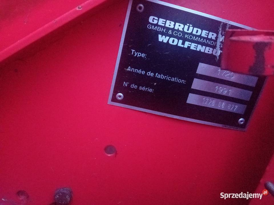 Sprzedam prase Welger Rp 12swiązanie na jeden Rolnictwo