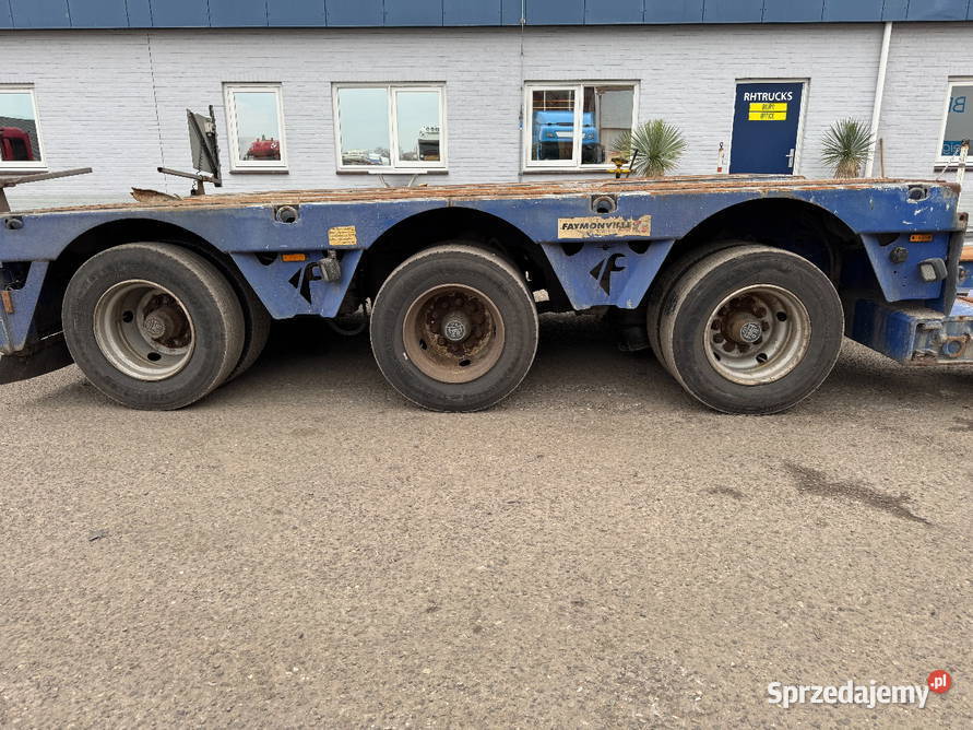 Faymonville naczepaniskopodwoziowa Tiefbett Faymonville Przyczepy i naczepy Warszawa