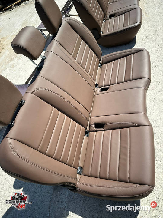 POKROWCE Oryginalne Zestaw Skóra na Fotele Pasłęk