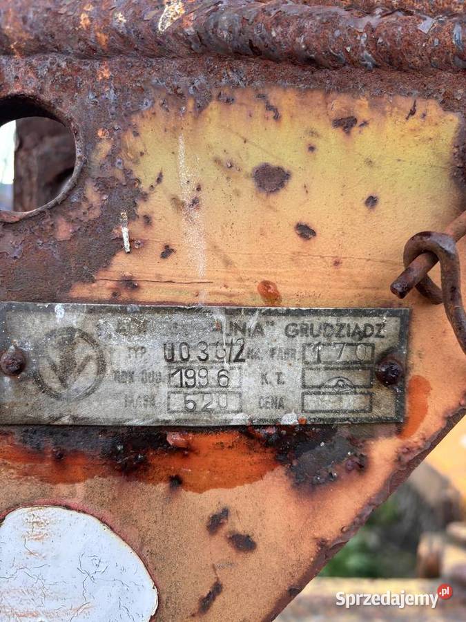 Pług Grudziądz 4 skibowy Warszawa