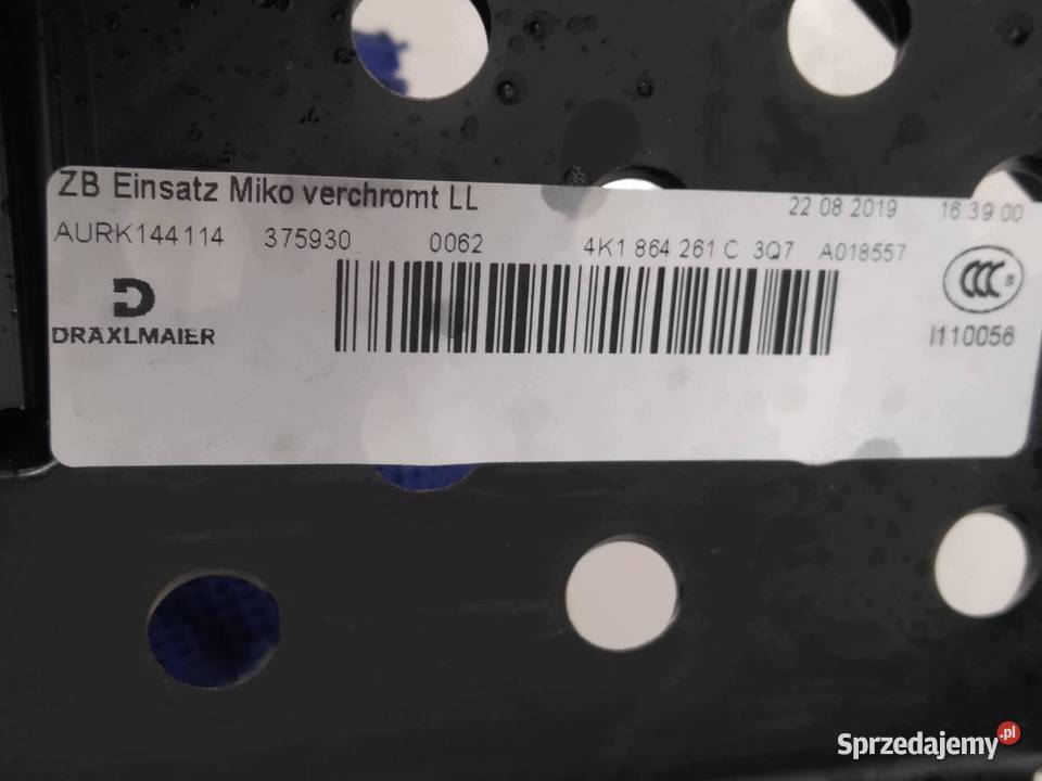 DEKOR LISTWA OZDOBNA RAMKA TUNELU 4K1864261C sprzedam