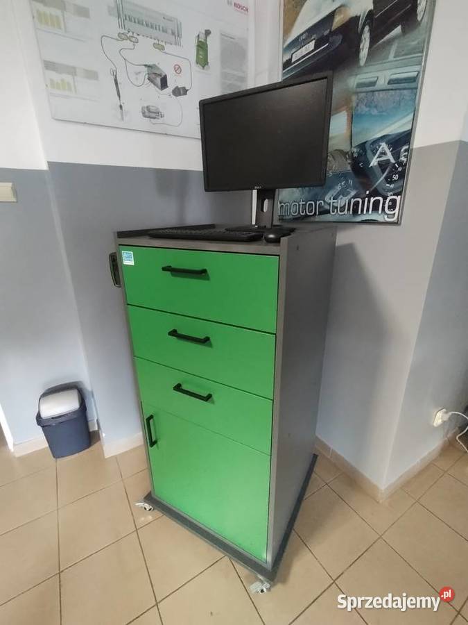Regał na kołach pod tester Bosch Kts FSA 500 Pozostałe Bielsko-Biała