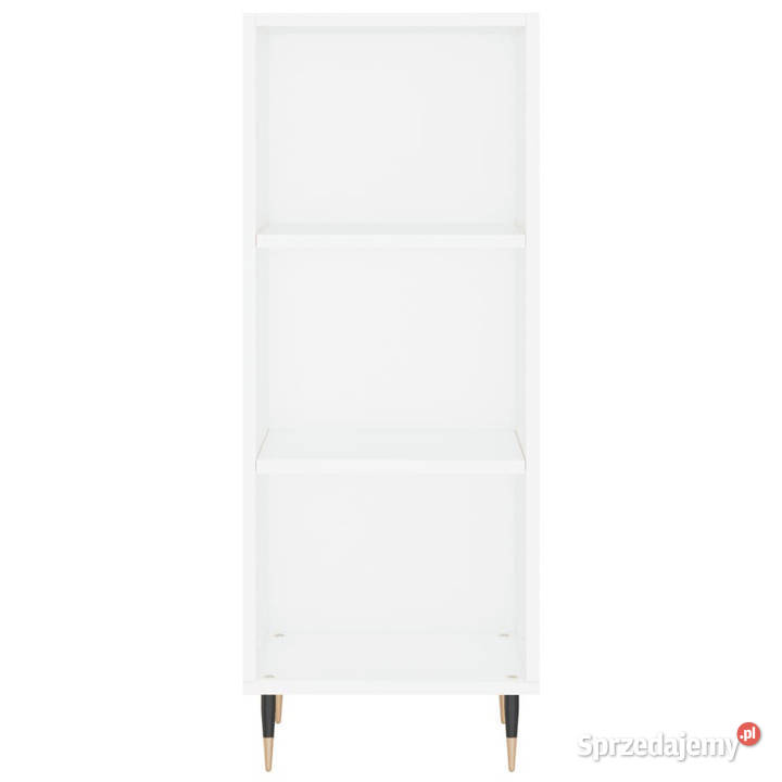 Wysoka szafka biała 345x34x180 materiał Warszawa sprzedam