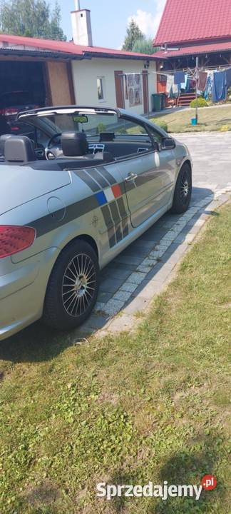 Do sprzedania Peugeot kabriolet 307 cc z 2007 r 96KM Kraków