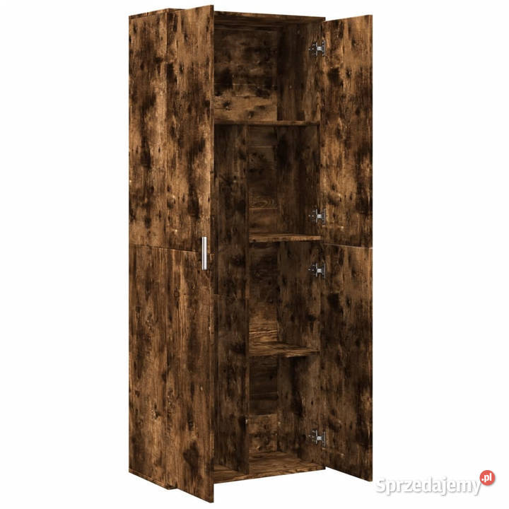 Wysoka szafka przydymiony dąb 70x35x180 mazowieckie Warszawa