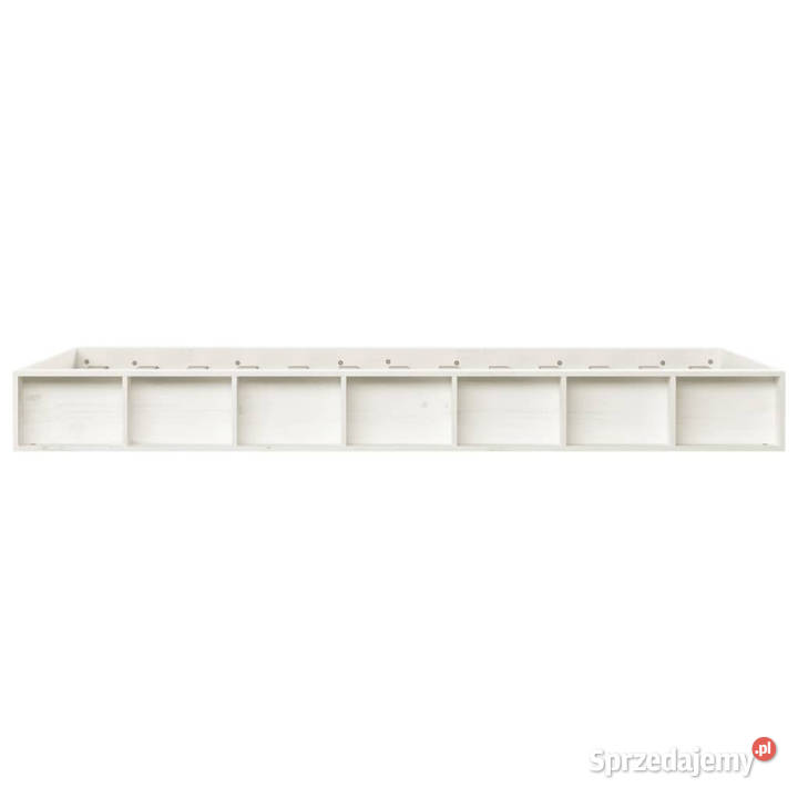 Rama łóżka biała lite drewno 140x190 WM820717 mazowieckie Warszawa