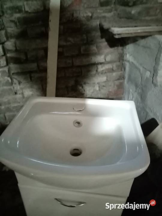 Szafka z umywalką do łazienki stojąca Zagórz