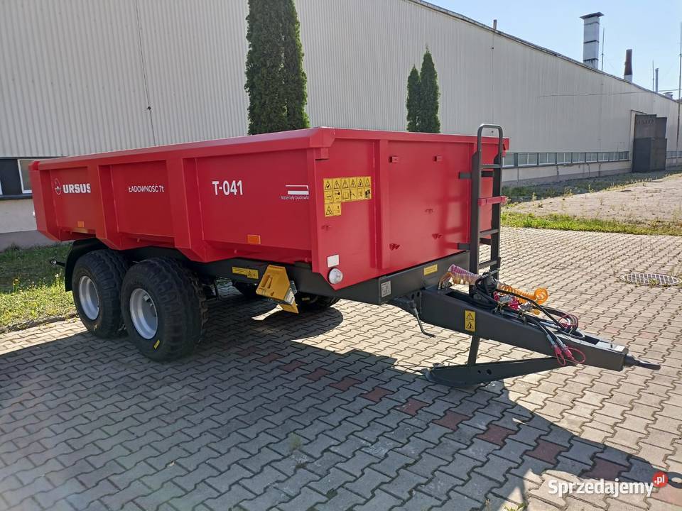 Przyczepa budowlana Ursus T041 7 ton dolnośląskie Wrocław