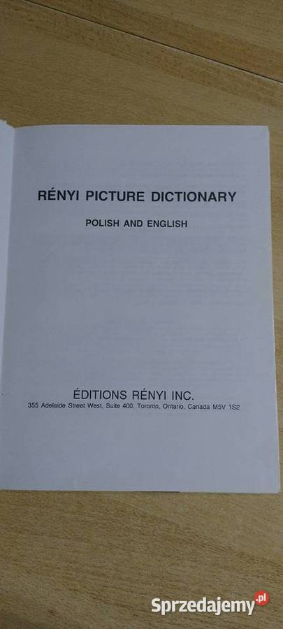 Słownik dzeci Książki do nauki języka obcego Lublin