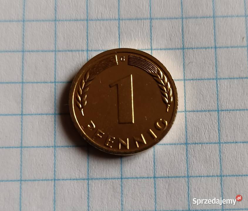 1 FENIG 1 PFENNIG 1970 G NIEMCY lubelskie