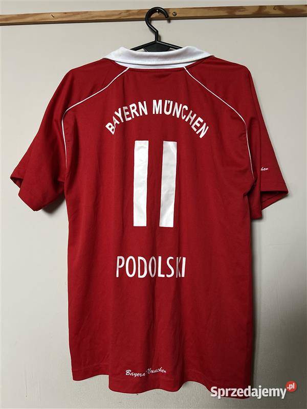 Vintage BAYERN MONACHIUM FC 9 PODOLSKI 2005 2006 Wrocław sprzedam