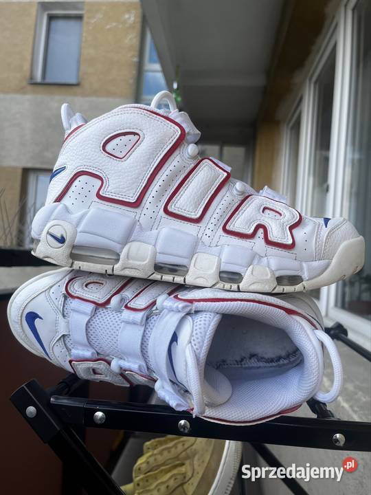 Nike Air More Uptempo USA 96 WhiteRedBlue Warszawa