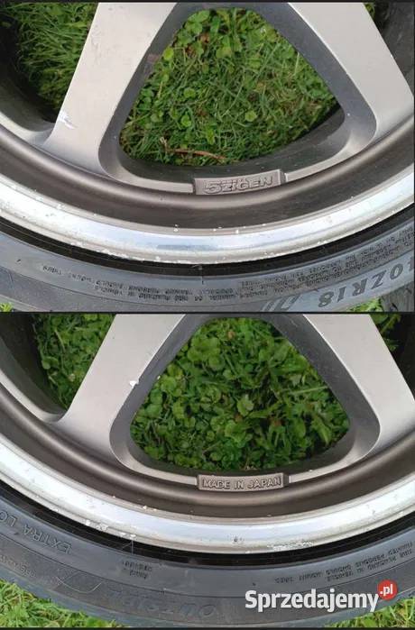 Felgi koła 18 5Zigen Pro Racer GN 5x1143 Japan podkarpackie
