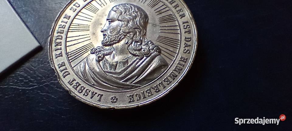 Stare monety Medal Chrzcielny Stare Niemcy 157