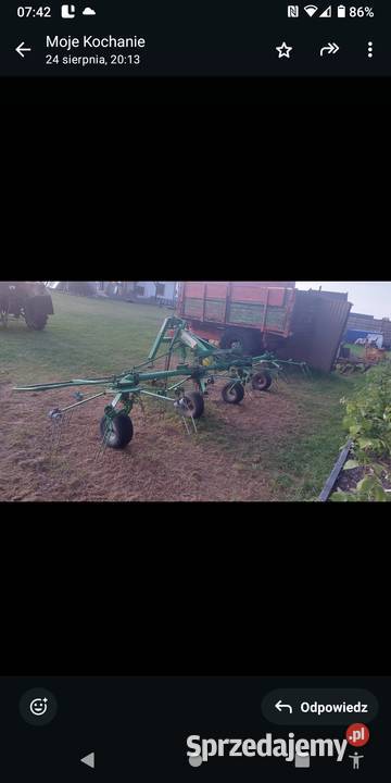 Rozgrabiarka przetrząsarka Still 550 hydro Maszyny rolnicze pomorskie Wiele sprzedam
