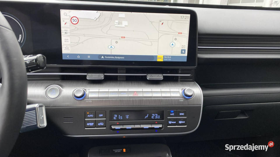 Hyundai Kona 65 kWh zasięg 514 EXECUTIVE Pompa wielofunkcyjna kierownica Bydgoszcz