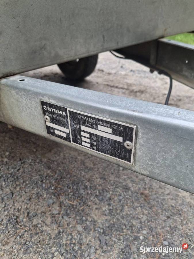 Przyczepkalekka stema 750 dmc z plandeka sprzedam