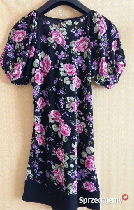 Tunikabluzka czarna w kwiatySM Łódź