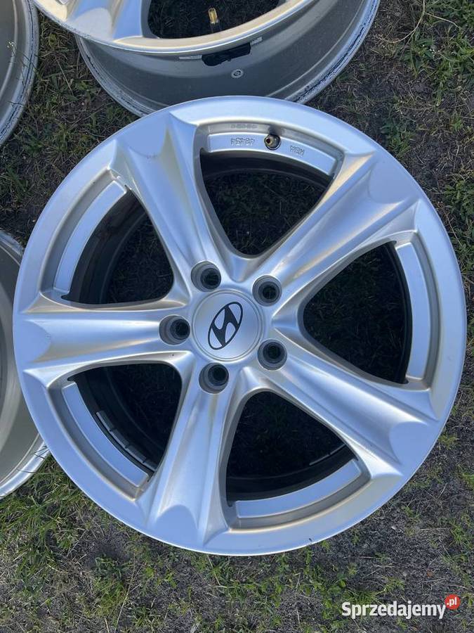 Komplet felg aluminiowych 5x1143 do Mazda Kia aluminiowe