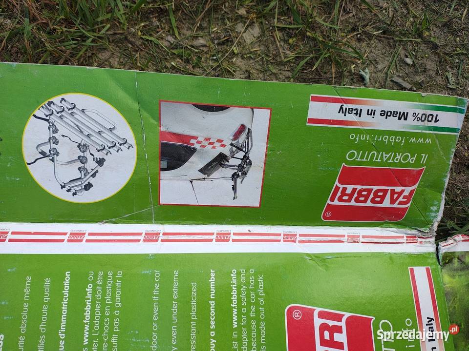 Nowy Bagażnik rowerowy na klapę bagażnika na 3 Lipsko-Polesie
