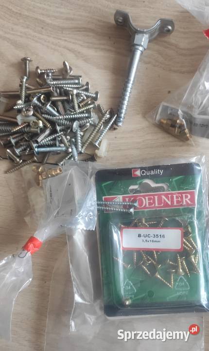 Śrubki gwoździe kołki mix Dom i Ogród pomorskie Gdańsk