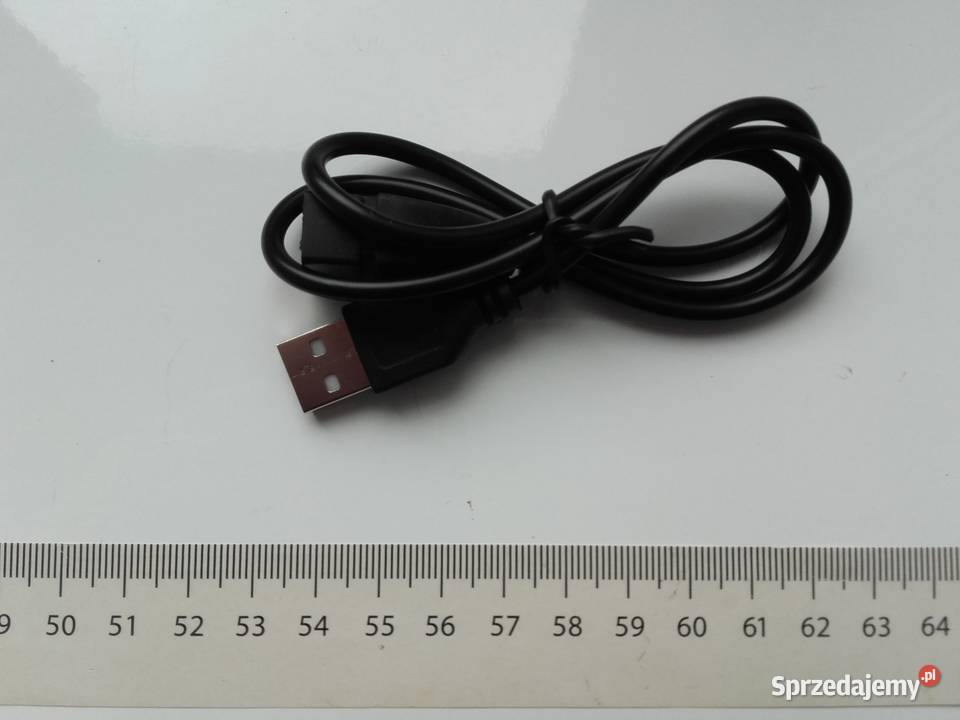 Przedłużacz USB 20 kabel długości 59 NOWY czarny kujawsko-pomorskie Bydgoszcz