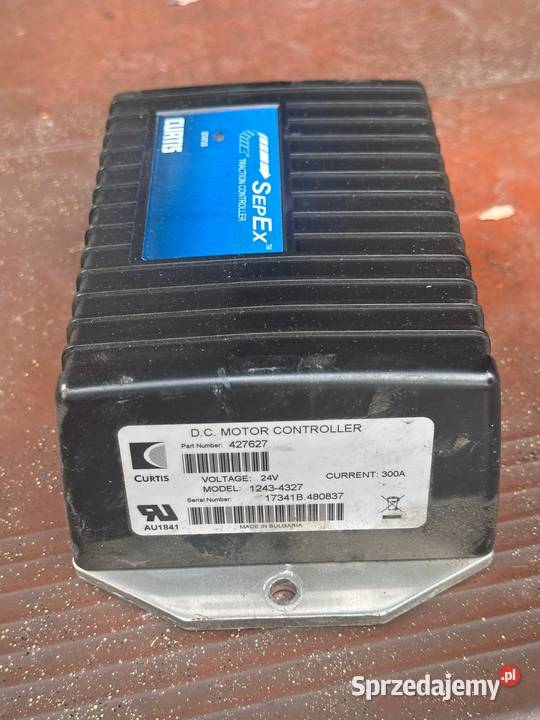 Programowalny sterownik silnika CURTIS 12434327 Układ elektryczny i zapłon