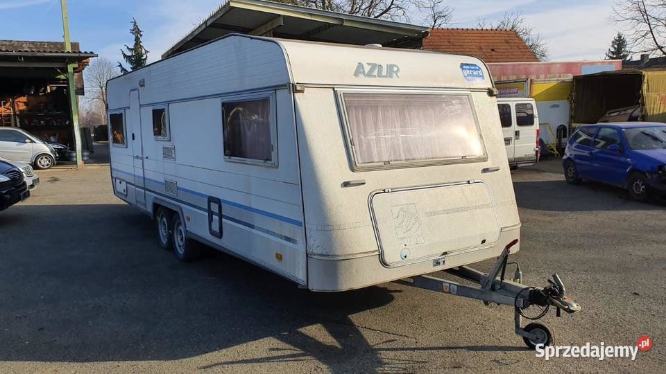 przyczepa kampingowa Knaus Azur mazowieckie Milanówek