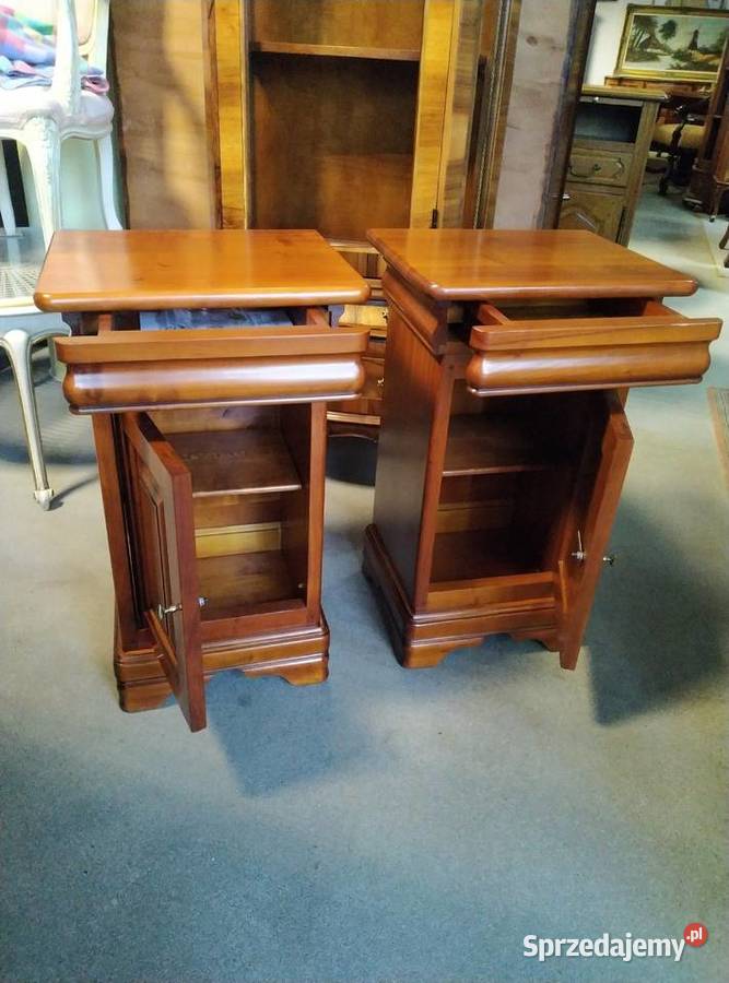 Dwie włoskie szafki nocne komplet stolików podlaskie Białystok