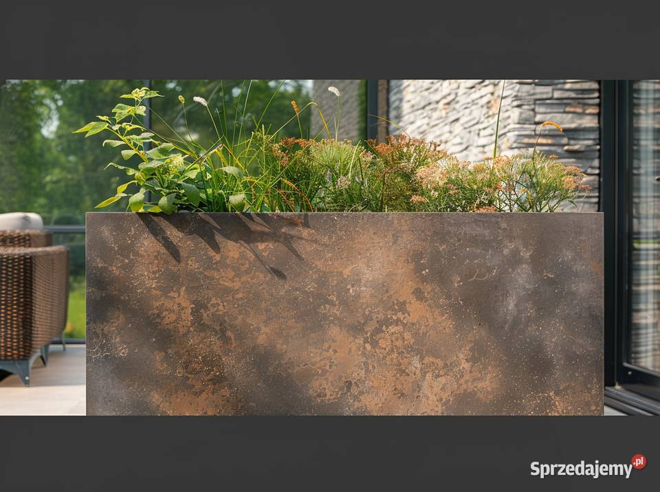DUŻA DONICA zewnętrznawewnętrzna XXL NA TARAS Łask