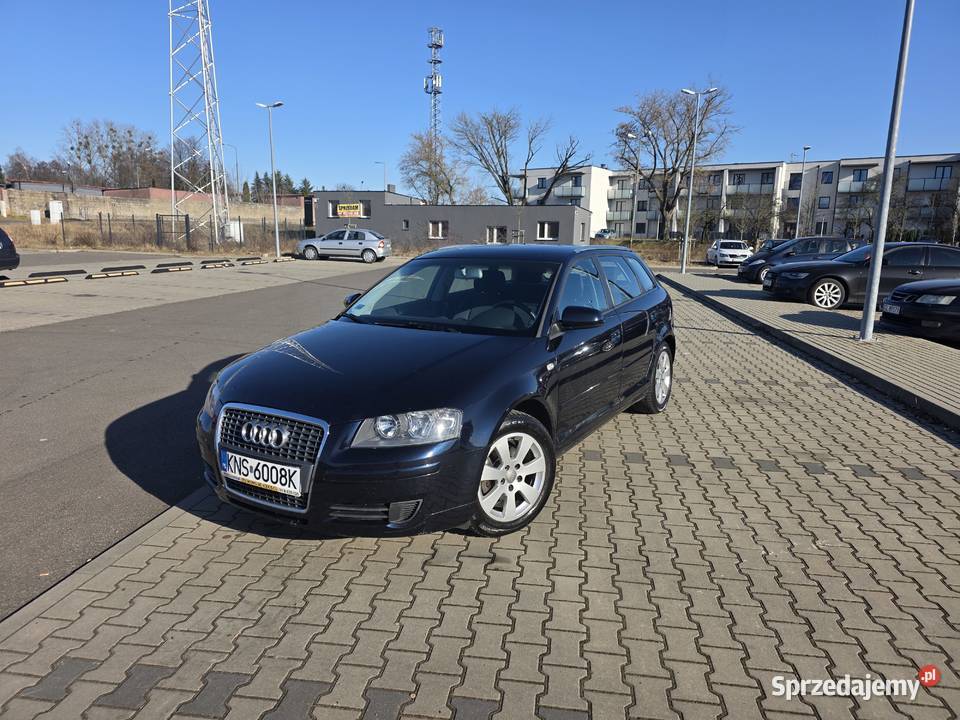 Audi a3 8p sportback 2007 r 19 tdi 105 A3 Goleniów