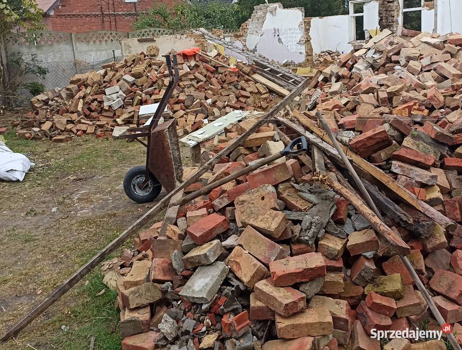 Poniemiecka cegła rozbiórkowa Pozostałe sprzedam