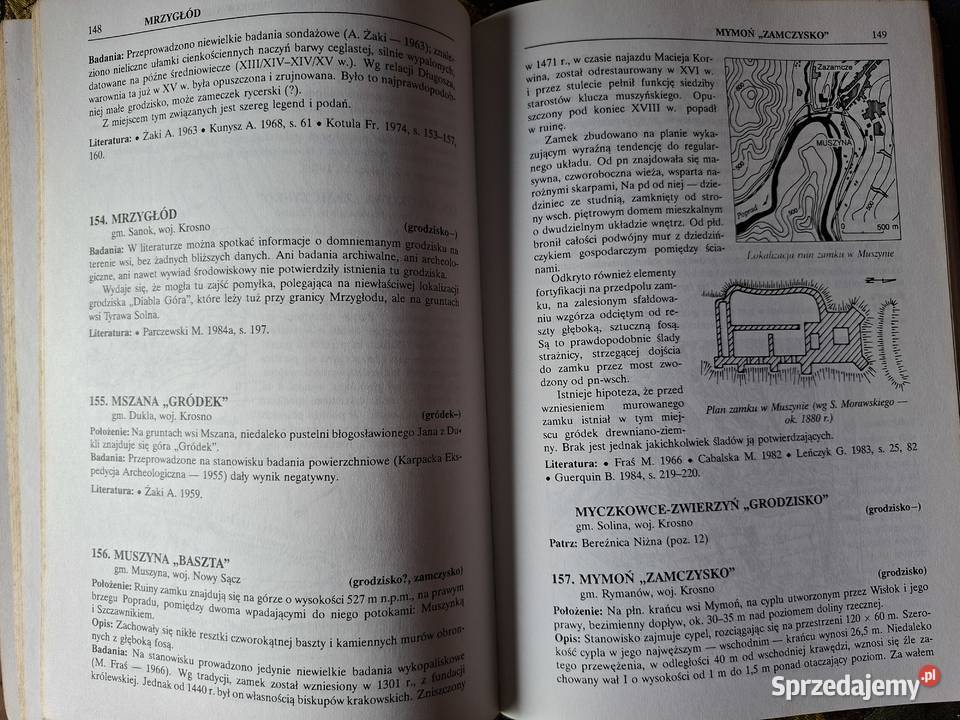 Katalog grodzisk i zamczysk w Karpatach Juliusz Kraków