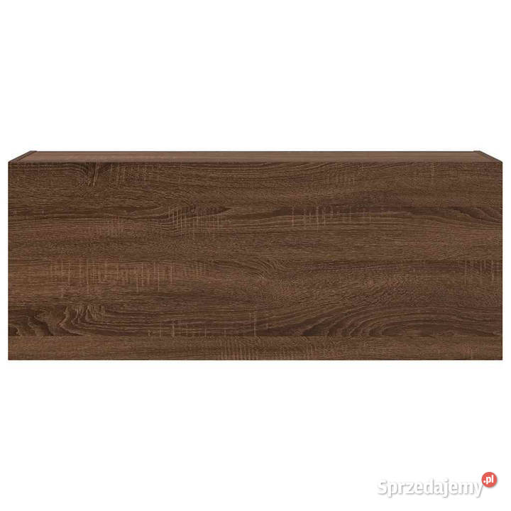 Wisząca szafka łazienkowa brązowy dąb 100x25x40 Warszawa
