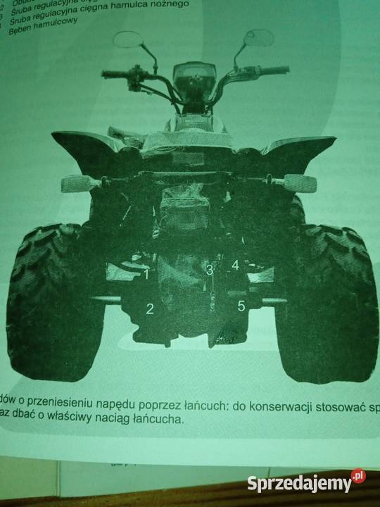 Quad linhai 300 4x4 uszkodzony wielkopolskie Konin
