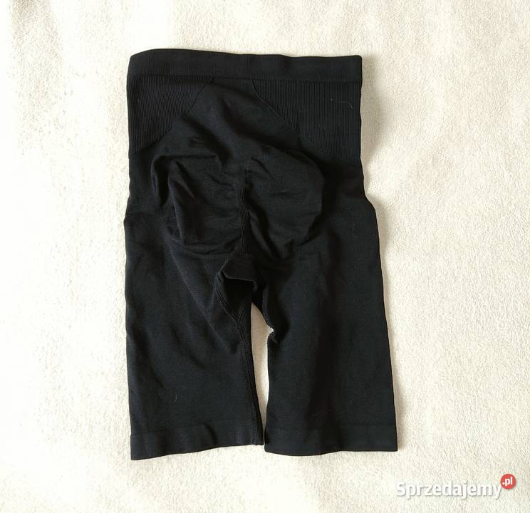 Czarne spodenki wyszczuplające kolarki S 36 M 38 zachodniopomorskie Szczecin