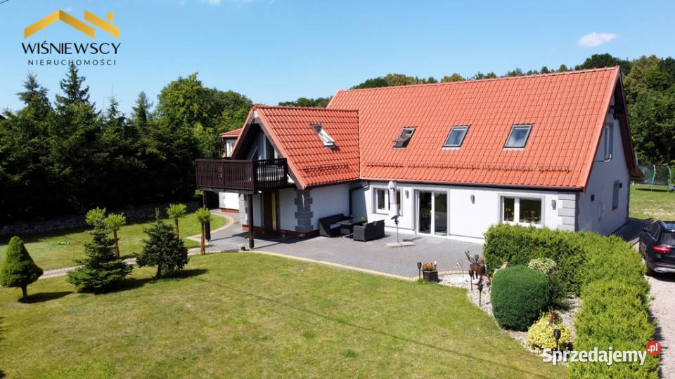 Dom z warsztatem Łęcze 290mkw Działka 4275mkw warmińsko-mazurskie sprzedam