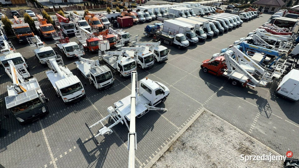 Mercedes Sprinter Zwyżka Podnośnik Koszowy GSR E diesel Samochody ciężarowe Widełki