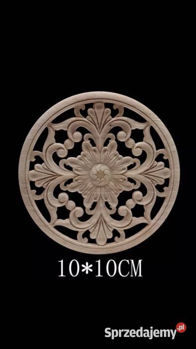 Drewniany ornament rozeta ozdoba dekor na meble Częstochowa