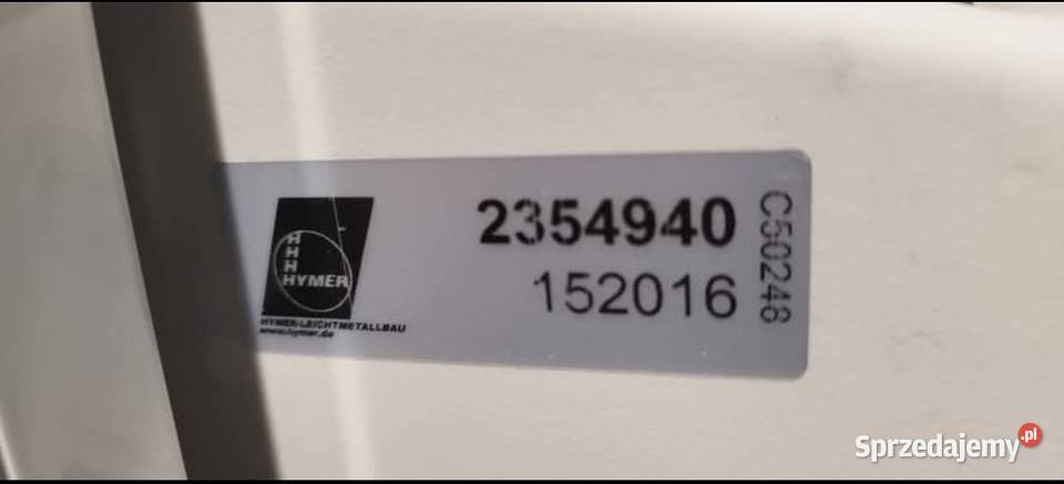 Drzwi kierowcy kamper Integra Hymer Knaus Hobby Pozostałe mazowieckie Warszawa