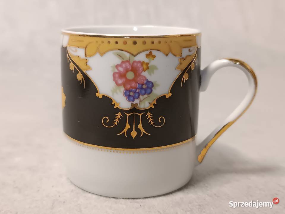 YAMASEN Filiżanka 24K Złoto Gold Filiżanka Duet Porcelana i szkło Wrocław