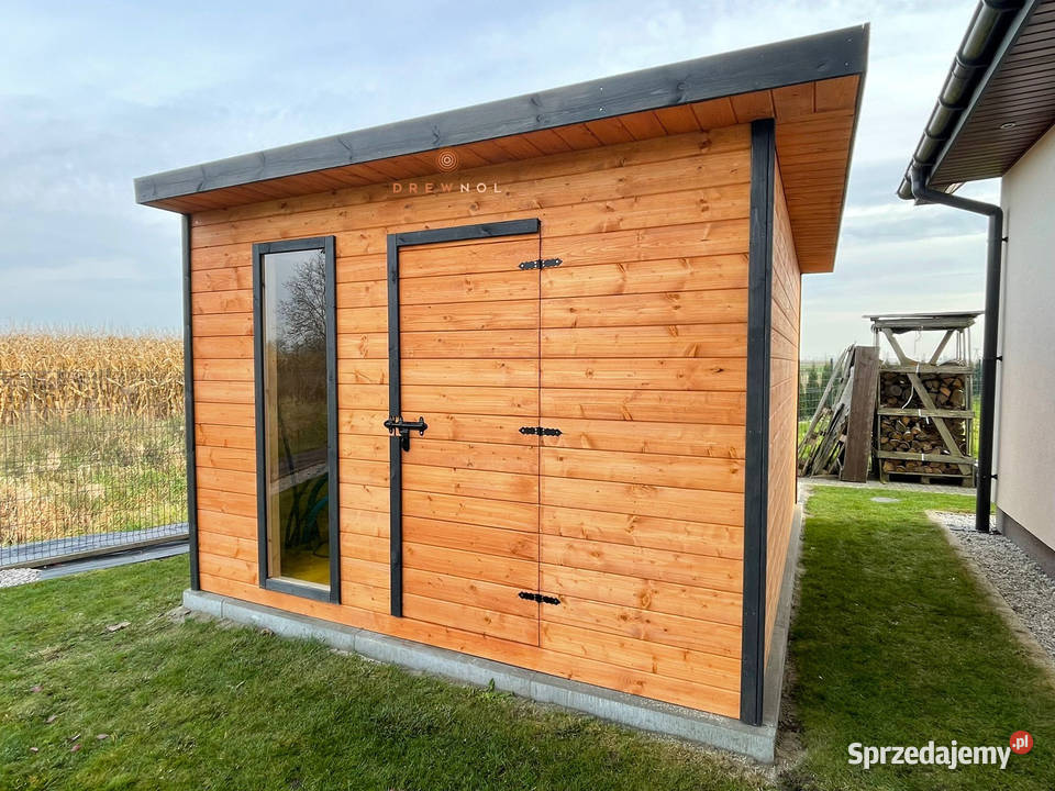 Domek narzędziowy nowoczesny domek plaski dach Częstochowa sprzedam