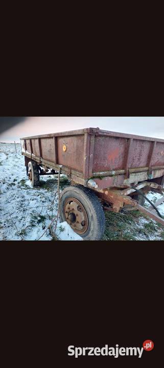 Przyczepa d 45 sztywna zarejestrowana mazowieckie Iłża