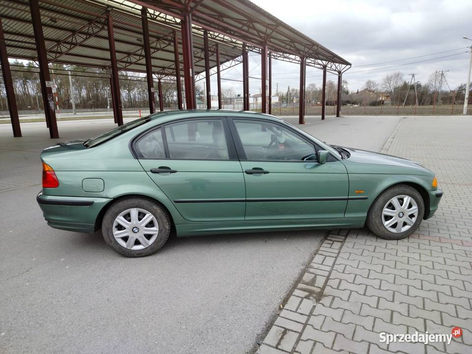 Zadbane BMW E46 320d skóra serwisowana zielony małopolskie Szczucin sprzedam