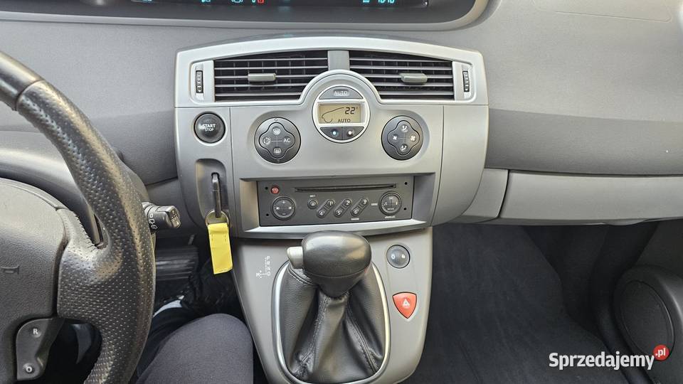 Renault Scenic II 19 130 2007r Automat Panorama 1870cm3