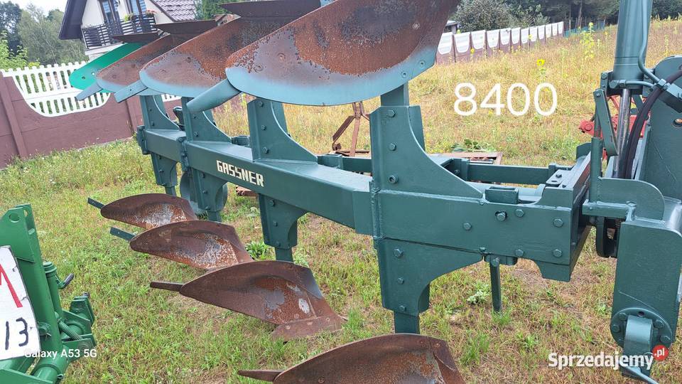 Pług obrotowy Gassner 4 skiby