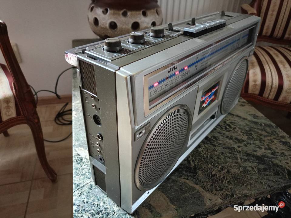 Zabytkowy Boombox JVC RC555L Japan Vintage