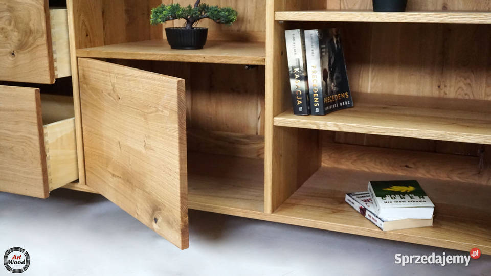 Komoda loftowa komoda z litego dębu 90cm Nowy Sącz