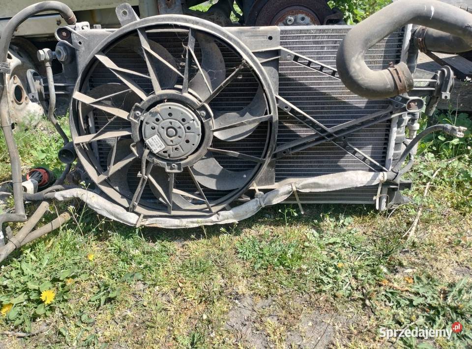 KOMPLET CHŁODNIC WENTYLATOR OPEL ASTRA G16